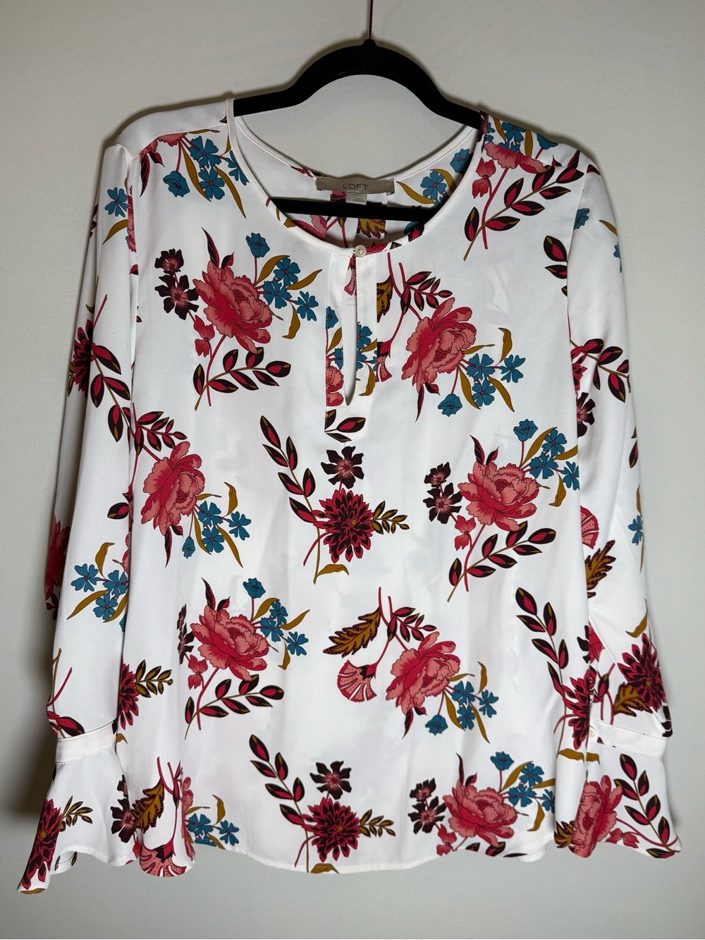 Loft floral blouse • Women’s large